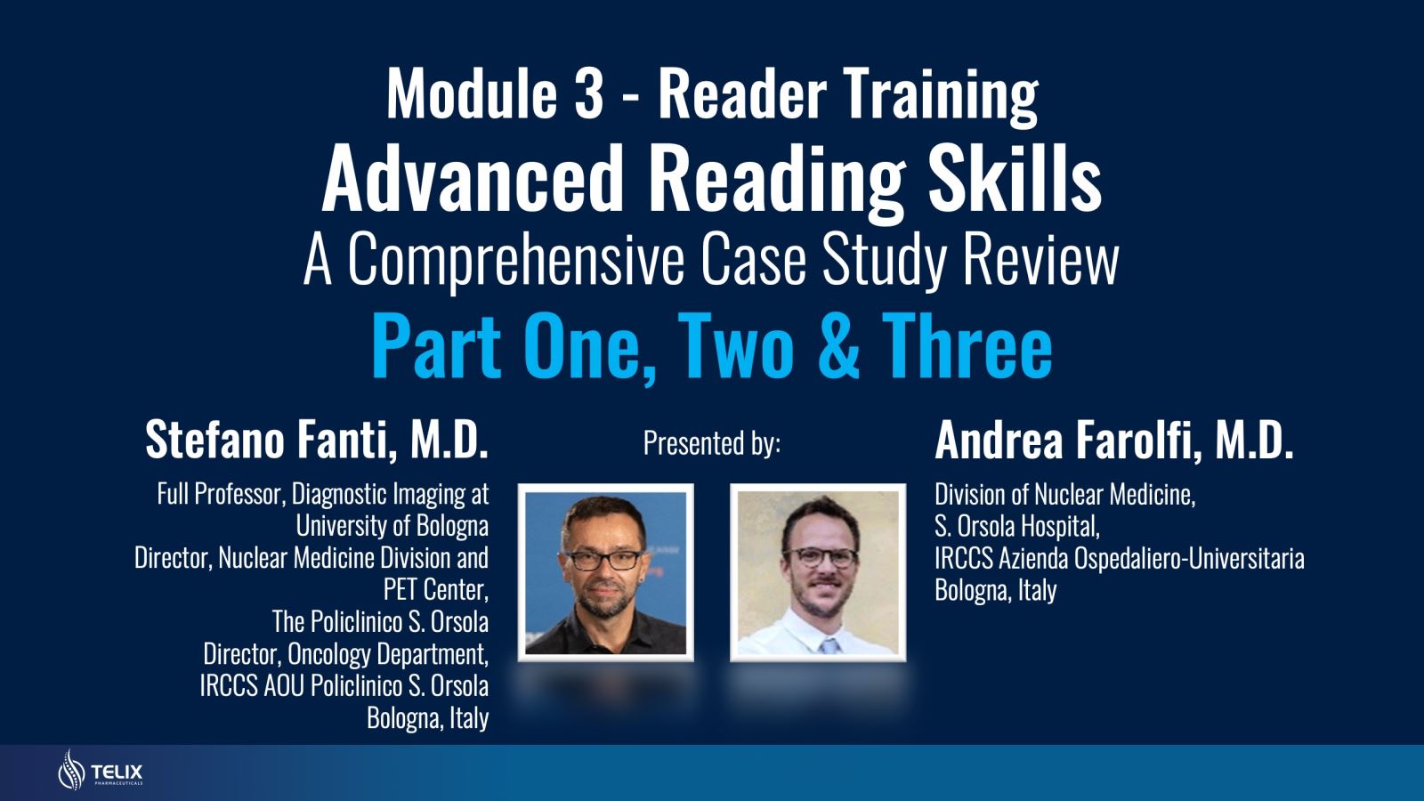Module Three Reader Training